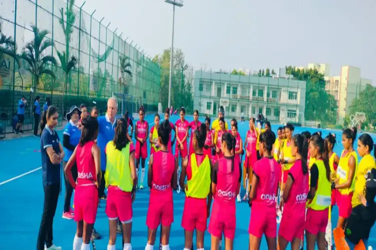 Tim White hails India's U-18 hockey talent pool during Bhopal scouting visit