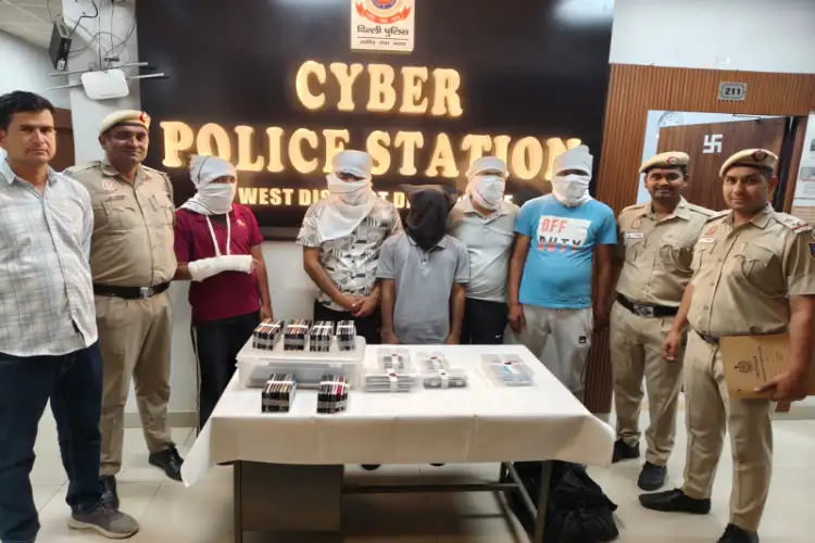 Delhi: West district cyber team busts ₹40 crore fraud network, 35 accused arrested
