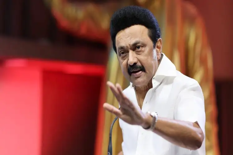 DMK Chief MK Stalin pays floral tribute to Pandit Iyothee Thass on his 181st birth anniversary