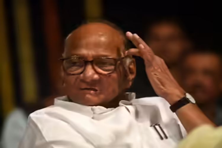 Sharad Pawar discusses political situation at NCP (Sanskrit) meeting