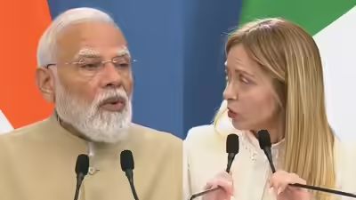 PM Modi holds talks with Italian PM Meloni