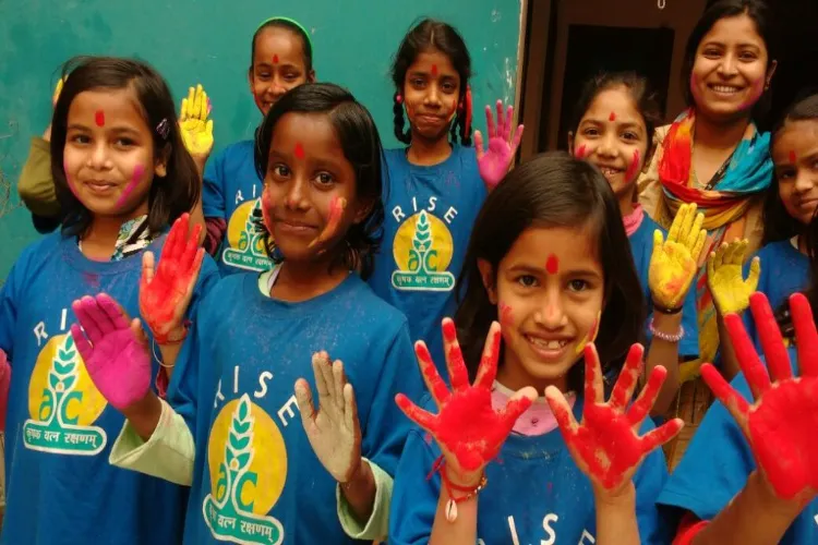 Why is education not reaching children in slum settlements?