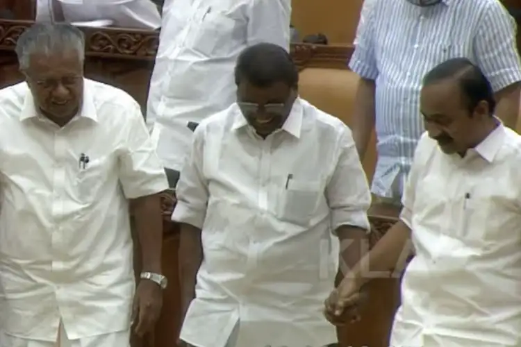 Thiruvanchoor Radhakrishnan elected as Keralam Assembly Speaker; secures 101 votes