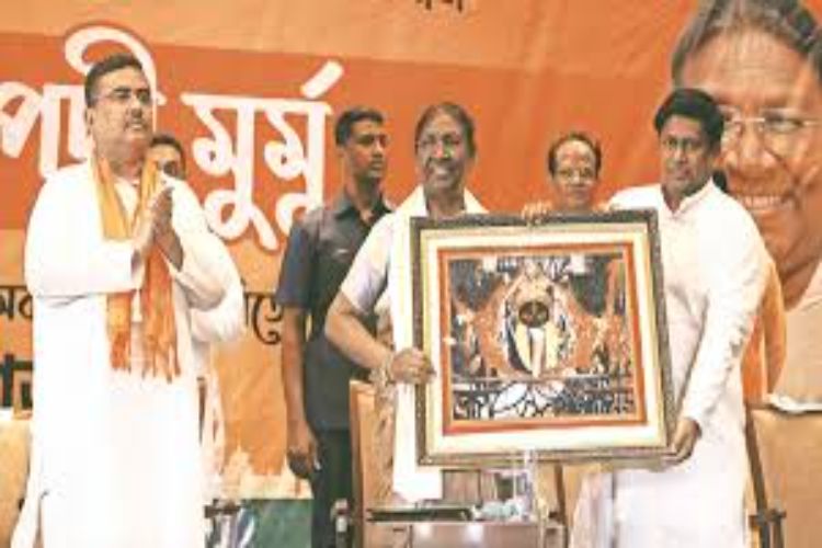 West Bengal Chief Minister Suvendu Adhikari met President Draupadi Murmu
