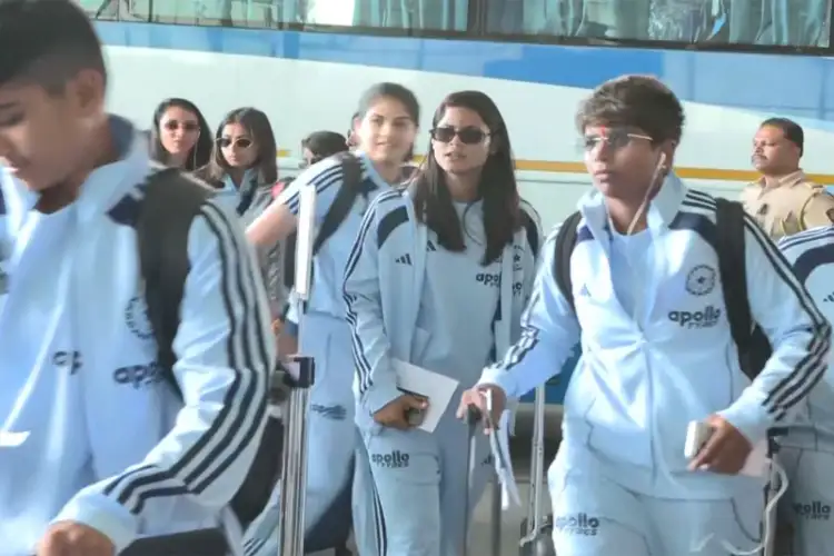 Team India depart for ICC Women's T20 World Cup 2026 in England and Wales
