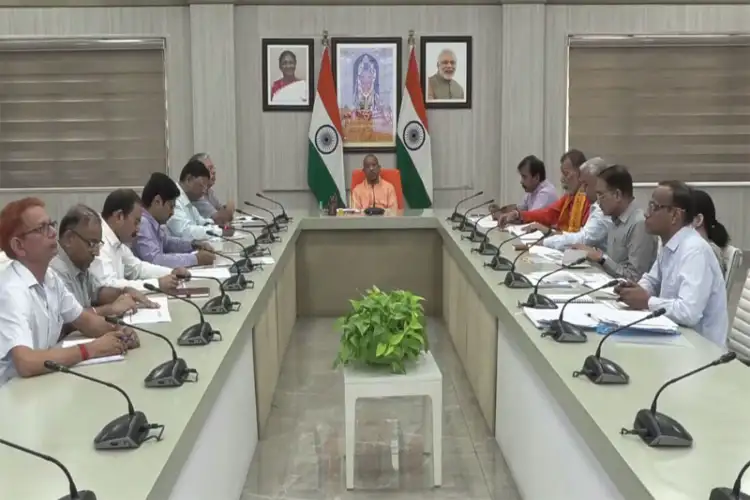 Uttar Pradesh CM Yogi Adityanath chairs meeting with Labour Department