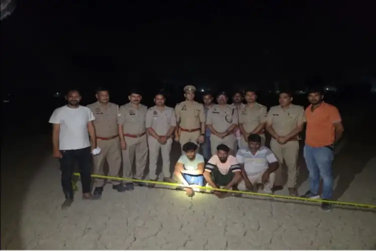 Three injured in police encounter with suspected miscreants in Mathura