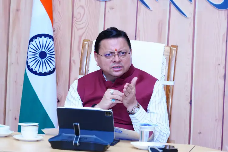 CM Dhami pushes crackdown on land encroachments, orders probe in govt land in Gram Sabha areas