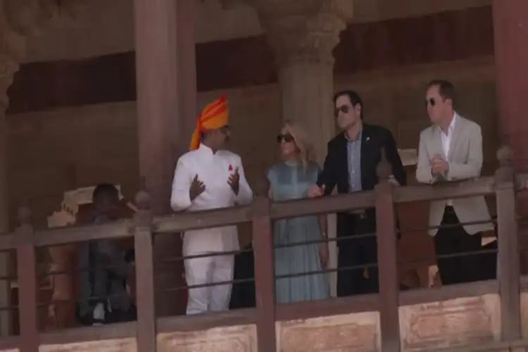 Jaipur: US Secretary of State Marco Rubio visits historic Amer Fort