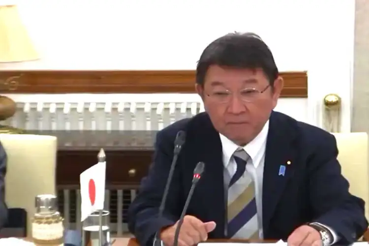 Quad a message to world for realising free and open Indo-Pacific: Japanese FM Motegi
