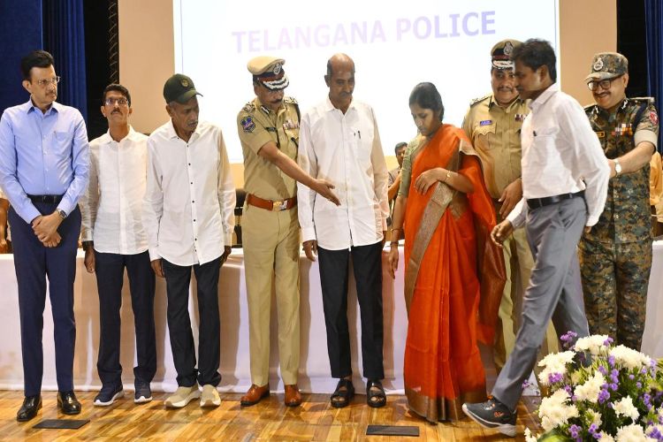 CPI (Maoist) Central Committee member surrenders before Telangana DGP