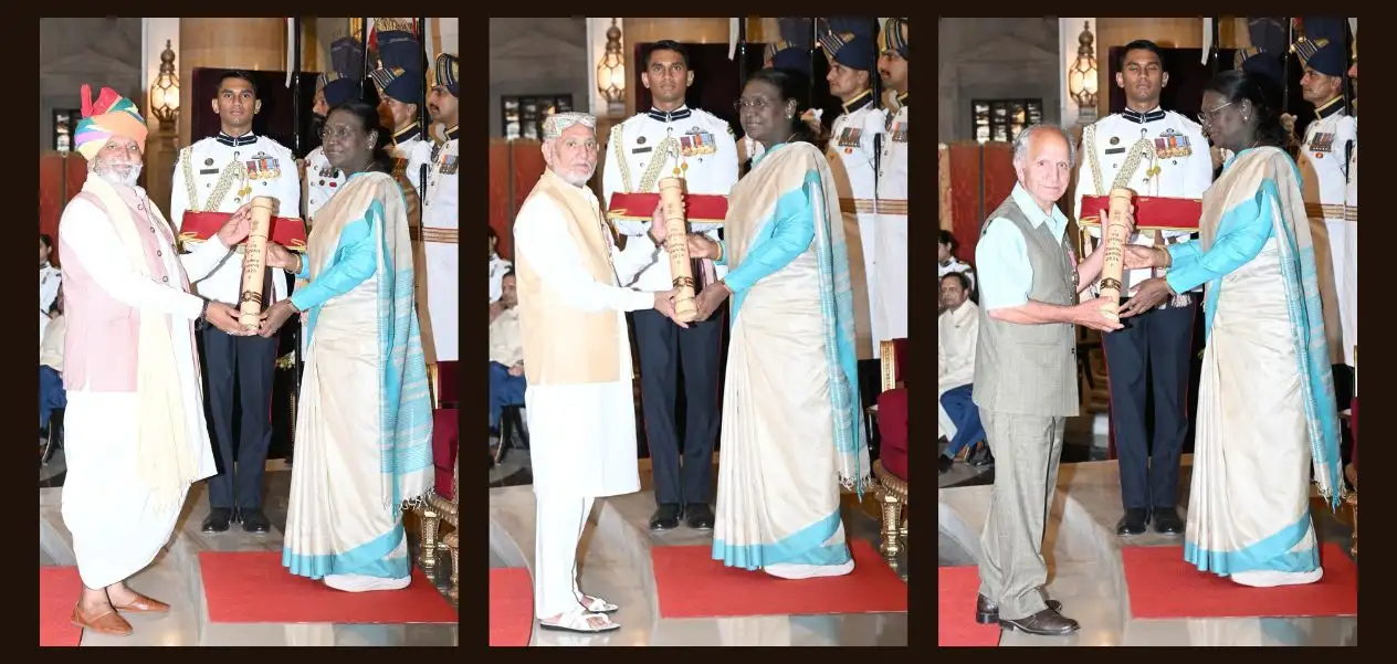 National Pride of Muslim Artists and Writers: Three Luminaries Awarded the Padma Shri