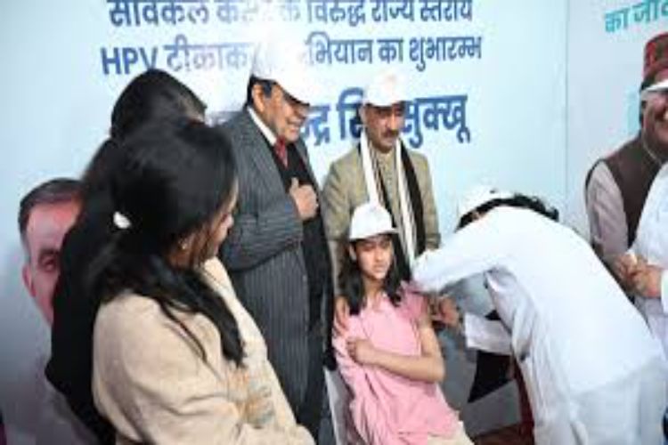 Shubhendu launches vaccination drive against cervical cancer