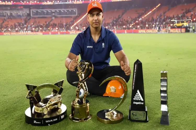 Vaibhav Suryavanshi Shines in the IPL: Wins Five Major Awards in a Single Season
