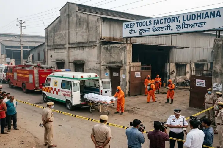 Punjab: Three killed, two hospitalized in gas leak at machine tool factory