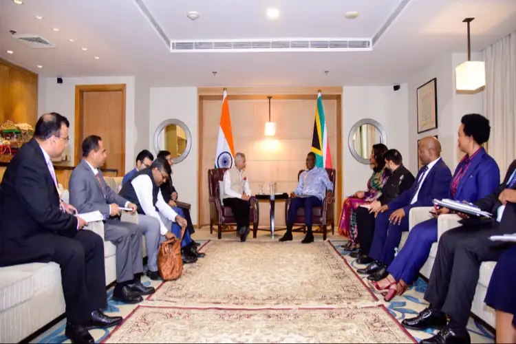 Jaishankar meets S African Deputy President Mashatile, discusses opportunities in various sectors