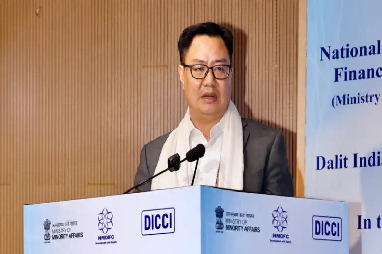 Proud of India, ashamed of those supporting anti-national forces: Union Minister Kiren Rijiju