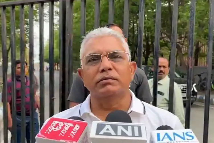 Dilip Ghosh slams Mamata Banerjee's protest, says 