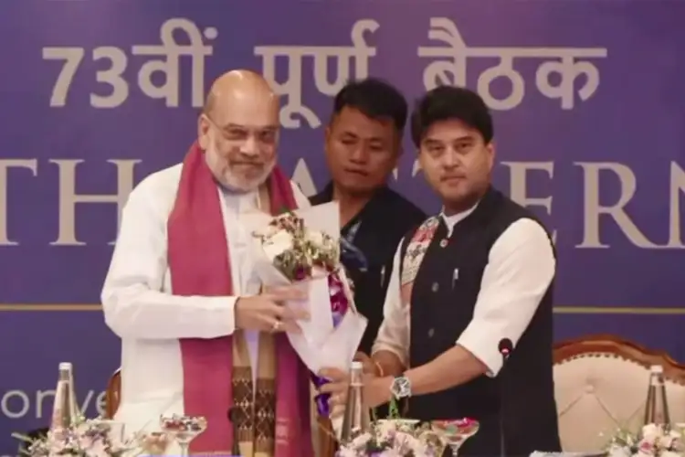 Amit Shah chairs 73rd Plenary Meeting of the North Eastern Council in Shillong