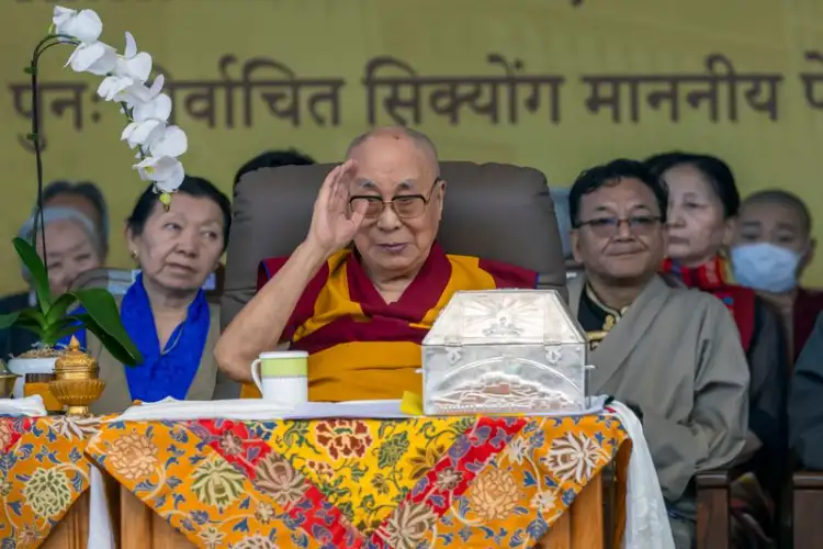 Dalai Lama to undergo knee treatement in Delhi, plans extended stay in Ladakh after recovery