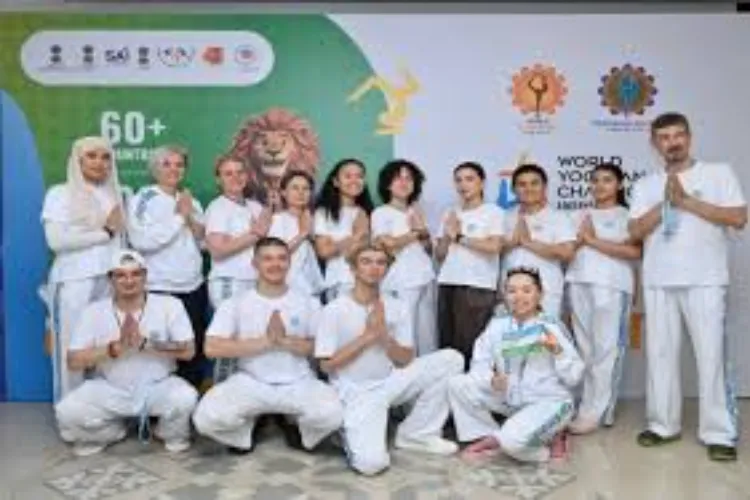 Inauguration of the first World Yogasana Championship in Ahmedabad; PM Modi calls it India's timeless gift.