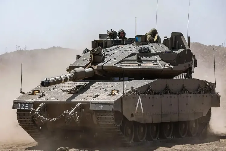 Israeli Merkava tank destroyed in missile attack; calls to withdraw troops from Lebanon intensify.