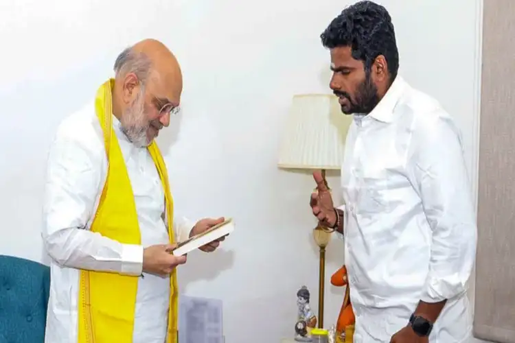 BJP chief Nitin Nabin formally accepts K Annamalai's resignation from party's primary membership