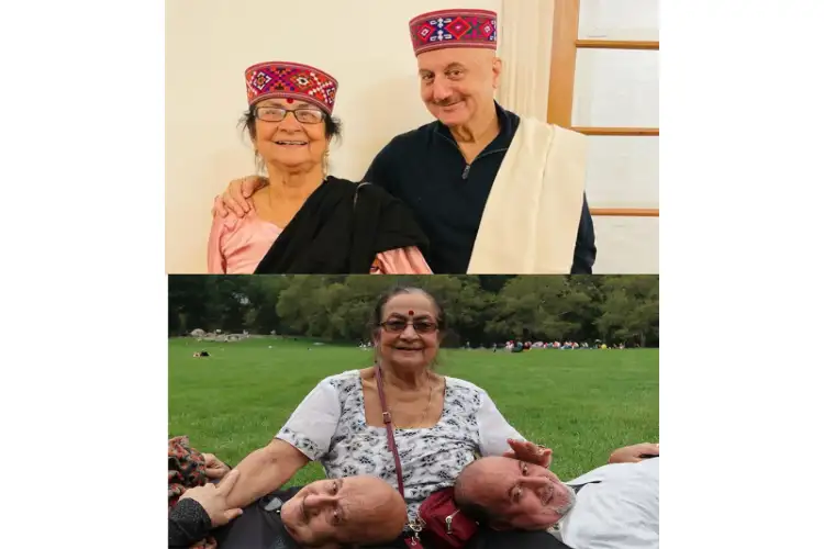 Anupam Kher wishes his mother Dulari on birthday, says 