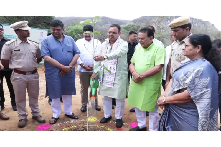 Rajasthan CM Bhajanlal Sharma participates in plantation drive 'Ek Ped Maa Ke Naam'