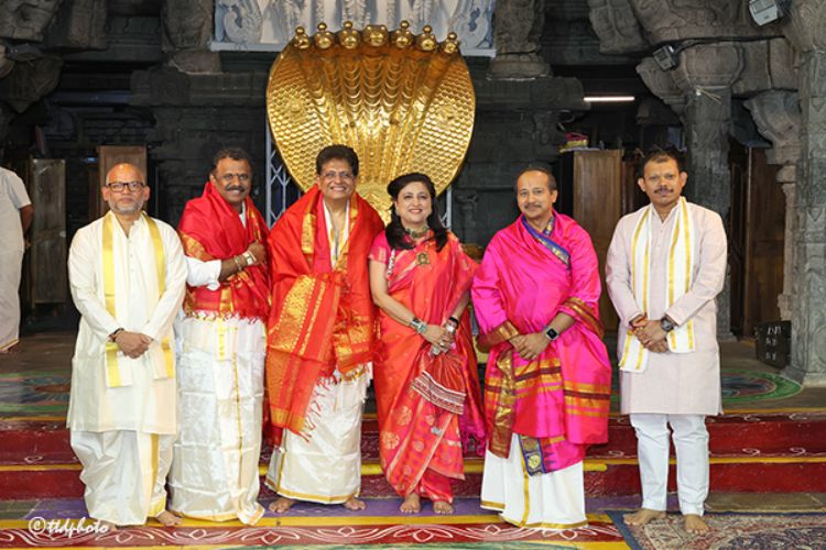 Union Minister Piyush Goyal offers prayers at Tirumala