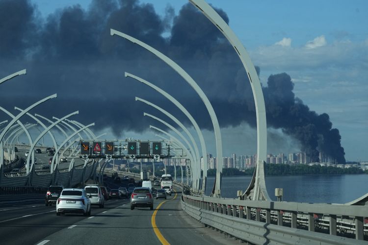 Ukraine targets Russia's second largest city, St. Petersburg