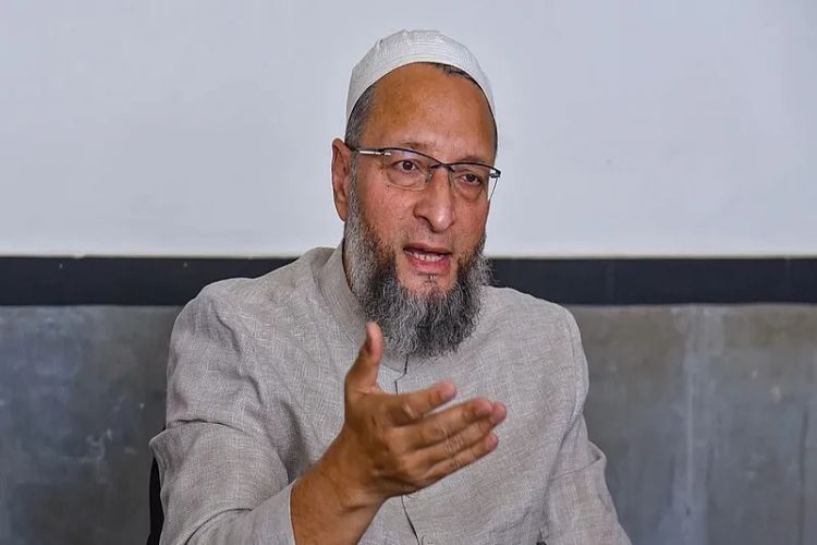 Owaisi attacks the campaign to cancel ration cards