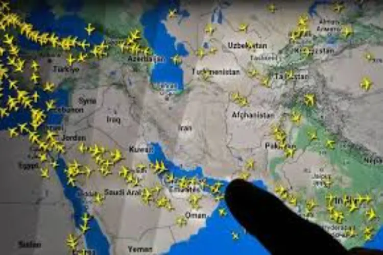 Iraq and Syria closed their airspace following Iran's missile attack.