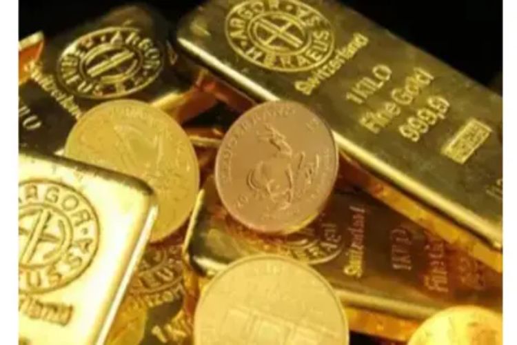 Gold futures prices fell by Rs 2,374