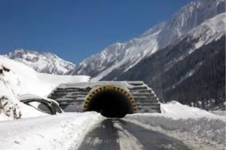 Union Minister Nitin Gadkari will attend the Zojila Tunnel breakthrough ceremony today.
