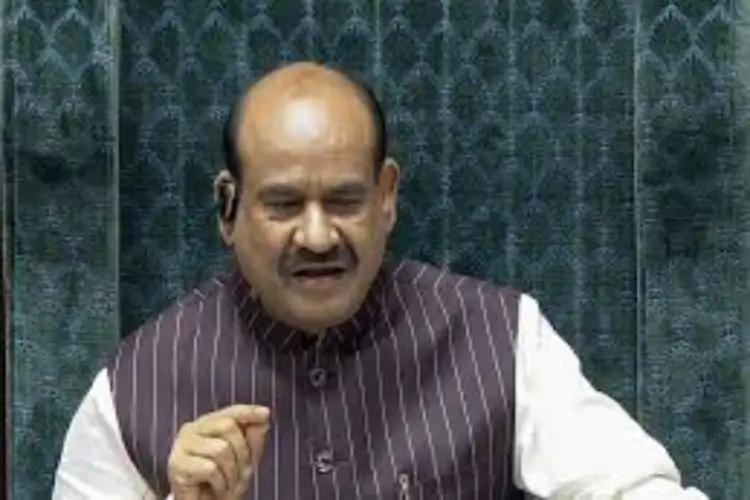 Chandigarh: Lok Sabhs Speaker Om Birla witnesses play 'Jivant Samvidhan' at Tagore Auditorium