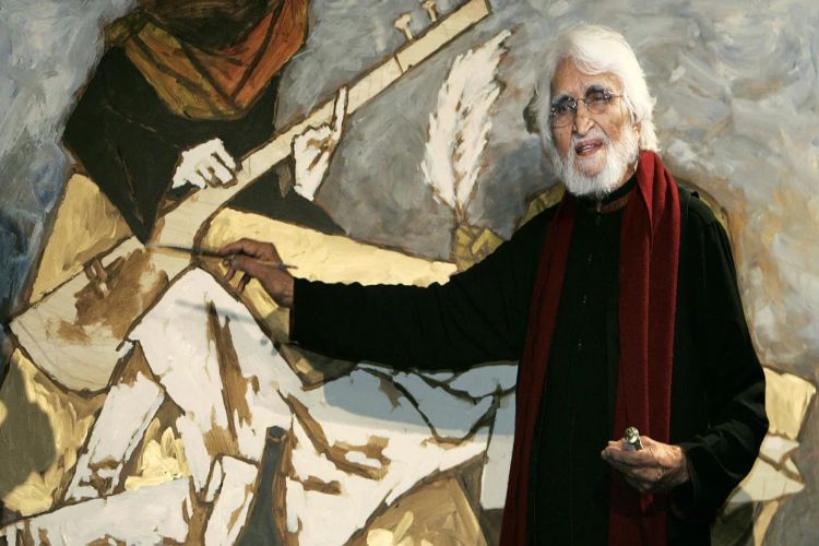 June 9: The canvas of modern painting becomes colorless with the demise of M.F. Hussain.