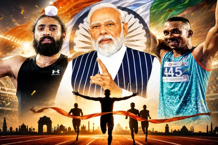 Speaking to PM Modi on 'Mann Ki Baat', Gurinderveer and Animesh Kujur recalled how people used to say that sprinting was beyond the capabilities of Indians.
