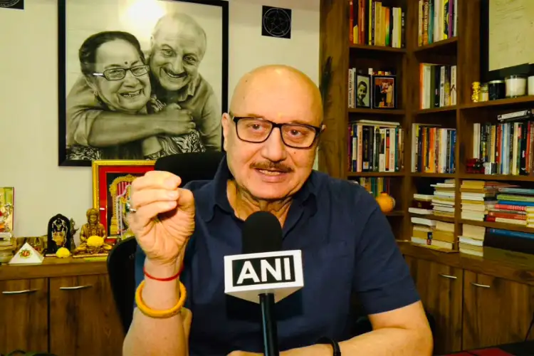 Anupam Kher congratulates PM Modi on completing 12 years in office, calls him 