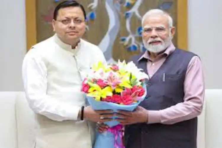 Uttarakhand CM Dhami congratulates PM Modi on becoming longest-serving elected Prime Minister