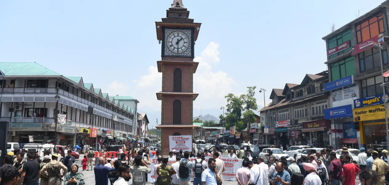 Demand for justice for PoJK victims raised from Lal Chowk