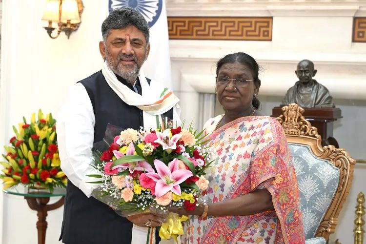 Karnataka Chief Minister meets President Murmu