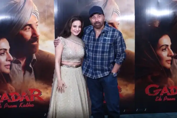 Sunny Deol, Ameesha Patel reunite to celebrate 25 years of 'Gadar: Ek Prem Katha'