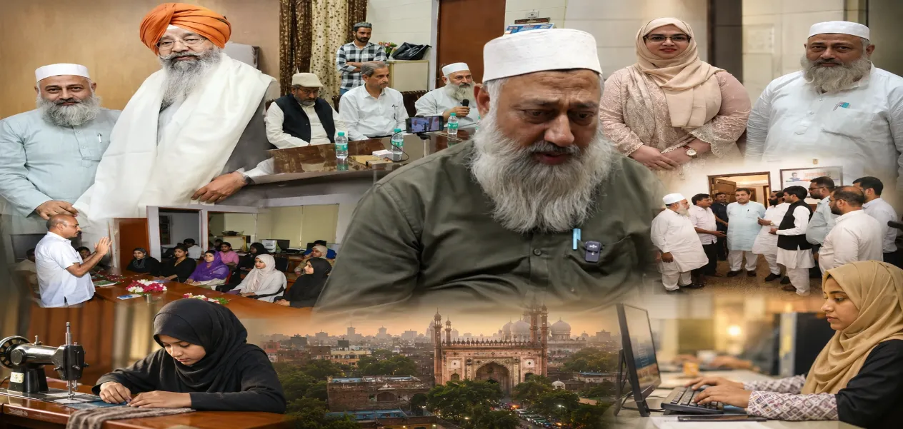 Maqsood is bringing the new light of education to Old Delhi.