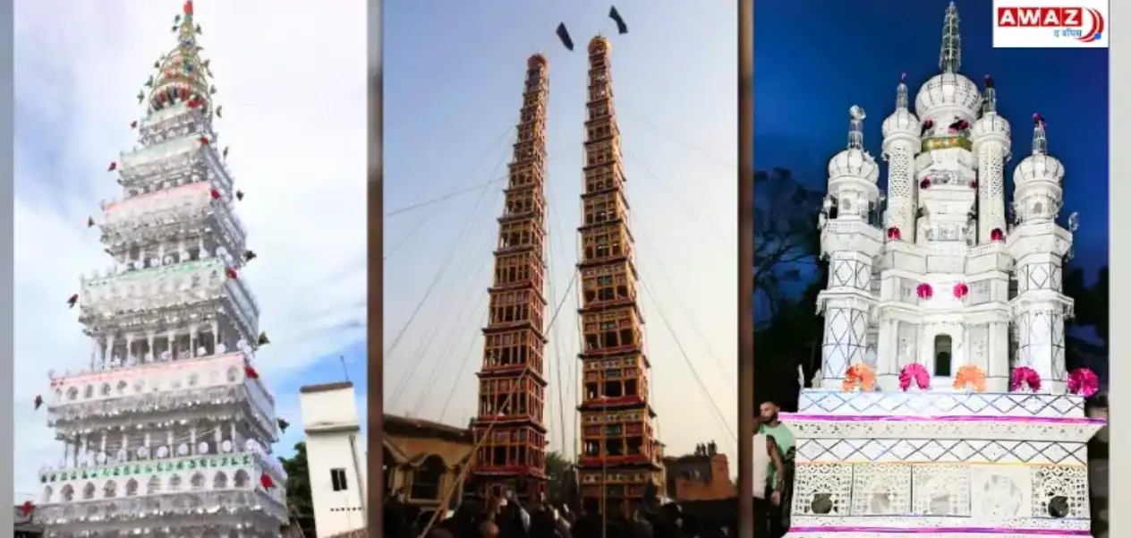 Bhikhpur in Siwan, Bihar: A 196-year-old Tazia tradition reflecting the 'Ganga-Jamuni Tehzeeb' (syncretic culture) and the world's tallest Tazia.