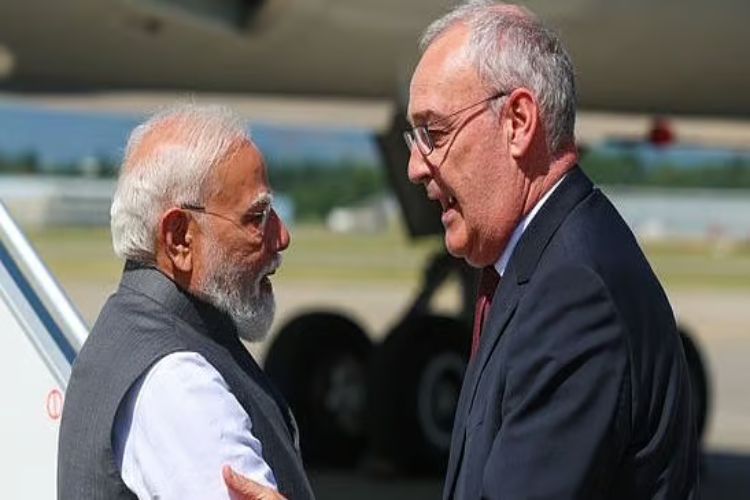 PM Modi arrives in France to attend the G7 summit