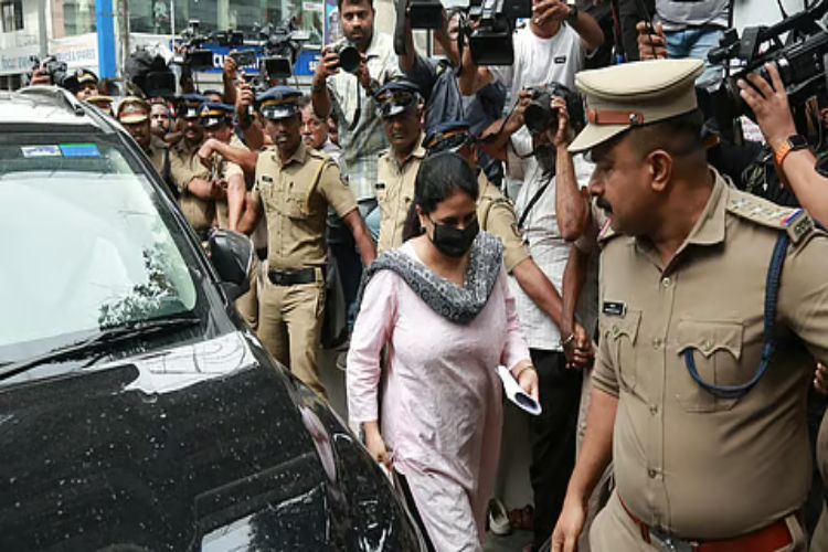 Pinarayi Vijayan's daughter Veena appears before ED for questioning in money laundering case