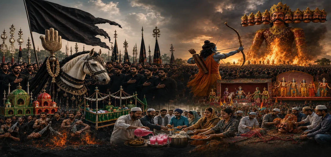 Muharram and Dussehra: A shared message of the victory of truth.