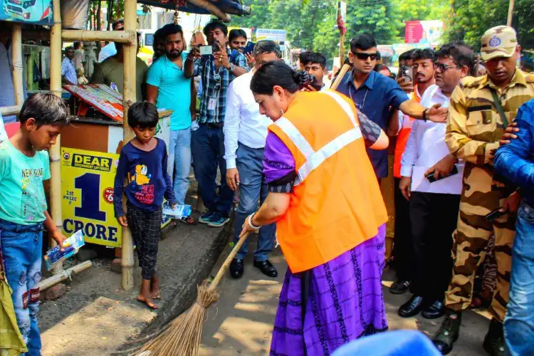 West Bengal Minister Agnimitra Paul hails cleanliness campaign in Kolkata ahead of proposed PM's visit