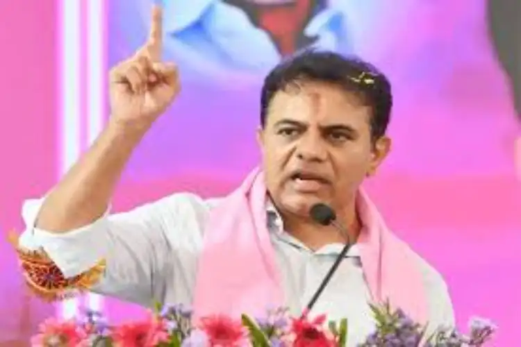 KTR accuses Telangana ministers of corruption, targets Congress government over governance and welfare promises